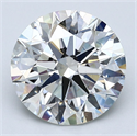 Diamante Natural 3.56 quilates, Redondo , Color I, claridad SI1 y certificado GIA