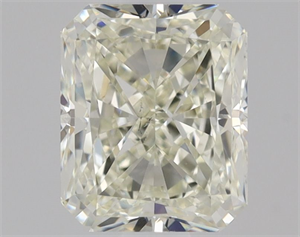 Picture of Natural Diamond 0.90 Carats, Radiant with  Cut, L Color, VS2 Clarity and Certified by GIA