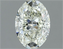 Diamante Natural 0.60 quilates, Ovalado , Color J, claridad VVS2 y certificado IGI