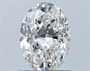 Picture of Natural Diamond 0.90 Carats, Oval with  Cut, H Color, VVS1 Clarity and Certified by GIA
