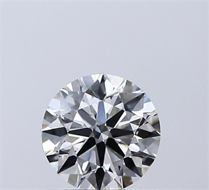 Picture of Lab Grown Diamond 0.72 Carats, Round with Excellent Cut, D Color, VVS2 Clarity and Certified by IGI