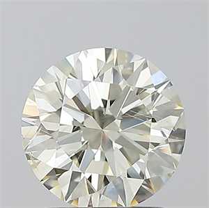 Foto Diamante Natural 1.50 quilates, Redondo , Color N, claridad SI1 y certificado GIA de