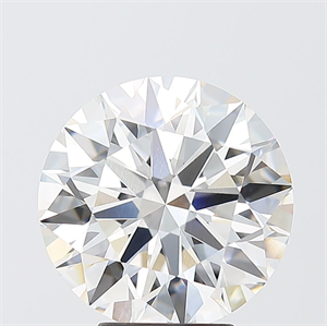 Picture of Lab Grown Diamond 5.10 Carats, Round with Ideal Cut, G Color, VVS2 Clarity and Certified by IGI