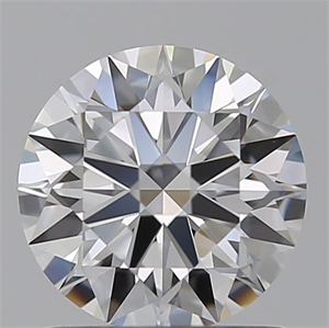 Picture of Lab Grown Diamond 1.03 Carats, Round with Ideal Cut, D Color, VVS1 Clarity and Certified by IGI