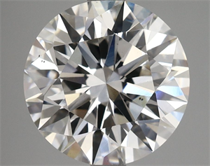 Picture of Lab Grown Diamond 3.58 Carats, Round with Ideal Cut, E Color, VS2 Clarity and Certified by IGI
