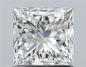 Foto Diamante Natural 1.02 quilates, Princesa , Color I, claridad VS1 y certificado GIA de