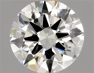 Picture of Natural Diamond 1.00 Carats, Round with Excellent Cut, I Color, VVS1 Clarity and Certified by GIA