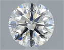 Diamante Natural 1.50 quilates, Redondo , Color I, claridad VVS2 y certificado GIA
