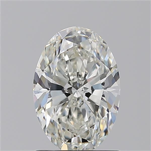 Picture of Natural Diamond 1.31 Carats, Oval with  Cut, I Color, VS2 Clarity and Certified by GIA