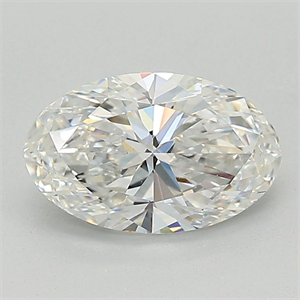 Picture of Natural Diamond 1.21 Carats, Oval with  Cut, F Color, VS1 Clarity and Certified by GIA