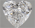 Natural Diamond 2.01 Carats, Heart with  Cut, D Color, VS2 Clarity and Certified by GIA
