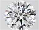 Del inventario de diamantes de laboratorio, 8.03 quilates, Redondo , Color E, claridad VVS2 y certificado IGI