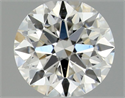 Natural Diamond 0.41 Carats, Round with Excellent Cut, G Color, SI1 Clarity and Certified by GIA