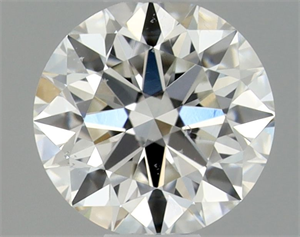 Picture of Natural Diamond 0.41 Carats, Round with Excellent Cut, G Color, SI1 Clarity and Certified by GIA