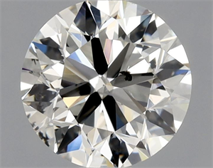 Picture of Natural Diamond 0.90 Carats, Round with Very Good Cut, J Color, SI2 Clarity and Certified by GIA