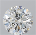 Diamante Natural 2.50 quilates, Redondo , Color I, claridad VVS2 y certificado GIA