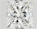 Natural Diamond 2.02 Carats, Princess with  Cut, G Color, SI1 Clarity and Certified by GIA