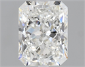 Natural Diamond 1.40 Carats, Radiant with  Cut, G Color, VS2 Clarity and Certified by GIA