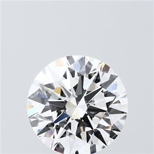 Picture of Lab Grown Diamond 1.50 Carats, Round with Ideal Cut, E Color, VVS2 Clarity and Certified by IGI