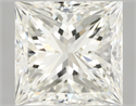 Natural Diamond 1.50 Carats, Princess with  Cut, I Color, VVS1 Clarity and Certified by IGI
