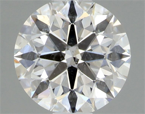 Picture of Natural Diamond 0.42 Carats, Round with Excellent Cut, G Color, SI2 Clarity and Certified by GIA