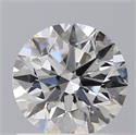 Natural Diamond 0.70 Carats, Round with Very Good Cut, F Color, VS2 Clarity and Certified by GIA
