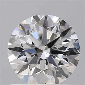 Picture of Natural Diamond 0.70 Carats, Round with Very Good Cut, F Color, VS2 Clarity and Certified by GIA
