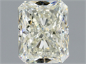 Natural Diamond 1.00 Carats, Radiant with  Cut, K Color, VVS1 Clarity and Certified by GIA
