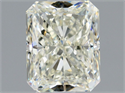 Natural Diamond 1.00 Carats, Radiant with  Cut, K Color, VVS1 Clarity and Certified by GIA