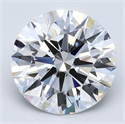Diamante Natural 3.50 quilates, Redondo , Color D, claridad VVS2 y certificado GIA