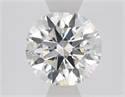 Lab Grown Diamond 1.08 Carats, Round with Ideal Cut, G Color, VVS2 Clarity and Certified by IGI
