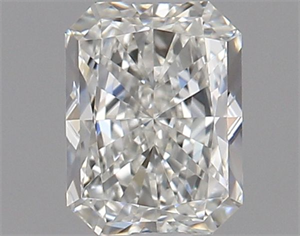 Picture of Natural Diamond 0.70 Carats, Radiant with  Cut, H Color, VVS1 Clarity and Certified by GIA