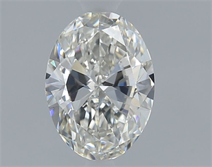 Picture of Natural Diamond 0.50 Carats, Oval with  Cut, I Color, VS2 Clarity and Certified by GIA