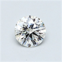 Diamante Natural 0.59 quilates, Redondo , Color G, claridad VS2 y certificado GIA