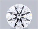 Lab Grown Diamond 1.27 Carats, Round with Excellent Cut, F Color, SI1 Clarity and Certified by IGI