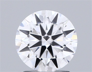 Picture of Lab Grown Diamond 1.27 Carats, Round with Excellent Cut, F Color, SI1 Clarity and Certified by IGI