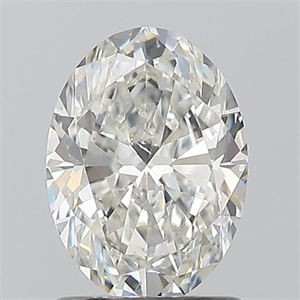Foto Diamante Natural 1.20 quilates, Ovalado , Color H, claridad SI1 y certificado GIA de
