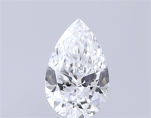 Foto Diamante Natural 0.55 quilates, De pera , Color E, claridad SI1 y certificado GIA de