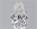 Diamante Natural 1.51 quilates, De pera , Color D, claridad SI1 y certificado GIA