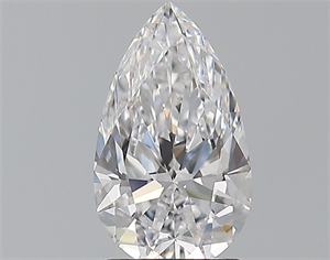 Foto Diamante Natural 1.51 quilates, De pera , Color D, claridad SI1 y certificado GIA de