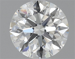 Picture of Natural Diamond 0.85 Carats, Round with Excellent Cut, F Color, VVS1 Clarity and Certified by GIA