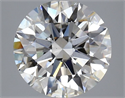 Del inventario de diamantes de laboratorio, 3.10 quilates, Redondo , Color H, claridad VS1 y certificado IGI