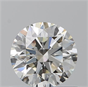 Diamante Natural 0.70 quilates, Redondo , Color J, claridad VS1 y certificado GIA