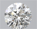 Diamante Natural 0.70 quilates, Redondo , Color H, claridad VVS1 y certificado GIA