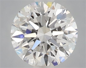 Picture of Lab Grown Diamond 1.08 Carats, Round with Ideal Cut, E Color, VVS2 Clarity and Certified by IGI