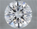 Lab Grown Diamond 4.54 Carats, Round with Ideal Cut, E Color, SI1 Clarity and Certified by IGI
