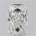 Natural Diamond 0.91 Carats, Cushion with  Cut, G Color, SI2 Clarity and Certified by GIA