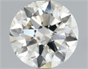 Diamante Natural 1.70 quilates, Redondo , Color J, claridad SI2 y certificado HRD