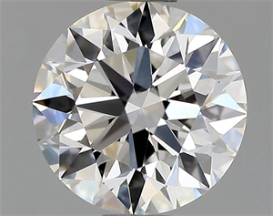 Picture of Natural Diamond 0.85 Carats, Round with Excellent Cut, F Color, VS1 Clarity and Certified by GIA