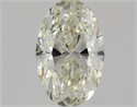 Natural Diamond 1.01 Carats, Oval with  Cut, L Color, VVS1 Clarity and Certified by GIA